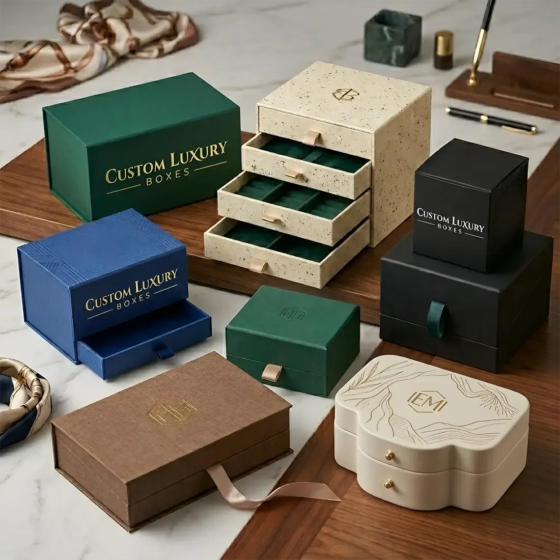 Luxury Custom Box FAQ Showcase